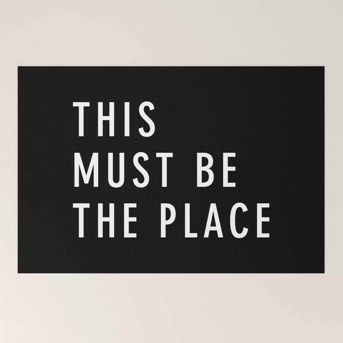 This Must Be The Place Welcome Mat Gallery Image 2