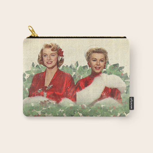 Sisters - A Merry White Christmas Carry All Pouch Gallery Image 1