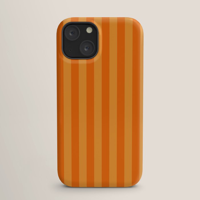 Orange Stripes Vertical Stripe Pattern iPhone Case Gallery Image 17