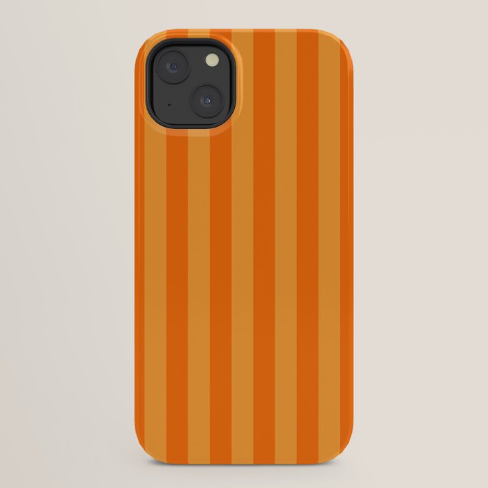 Orange Stripes Vertical Stripe Pattern iPhone Case Gallery Image 22