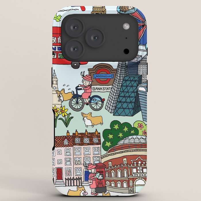 The Queen's London Day Out iPhone Case Gallery Image 7