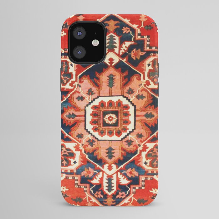 Heriz Serapi Azerbaijan Antique Persian Rug Print iPhone Case Gallery Image 42
