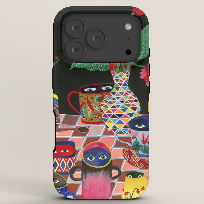 Suspicious mugs 3 iPhone Case Gallery Image 7