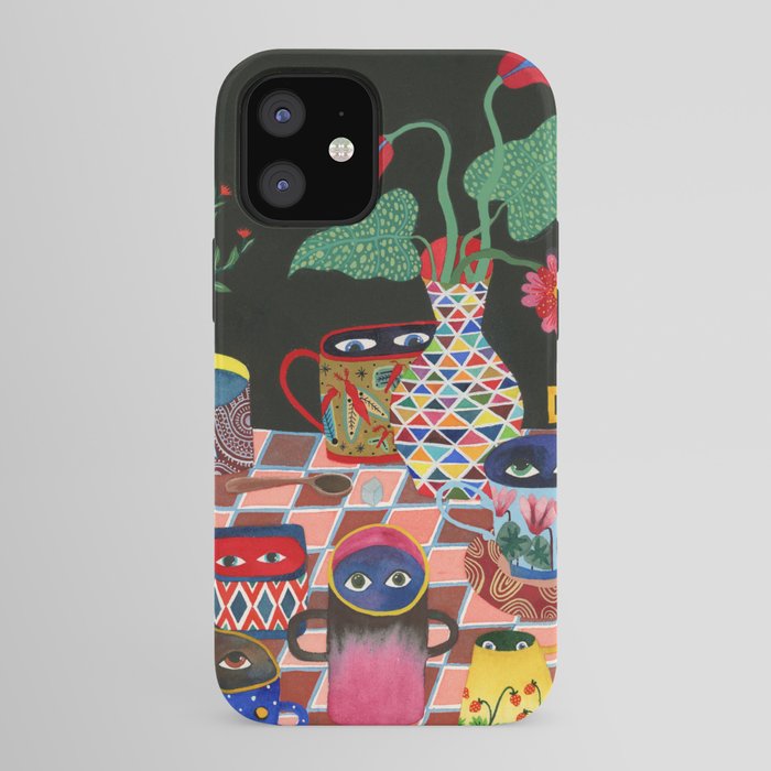 Suspicious mugs 3 iPhone Case Gallery Image 41