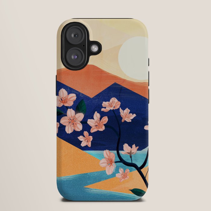 Warm spring sunchine near the flowing river iPhone Case Gallery Image 9