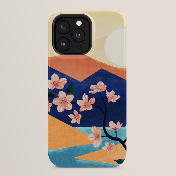 Warm spring sunchine near the flowing river iPhone Case Gallery Image 24