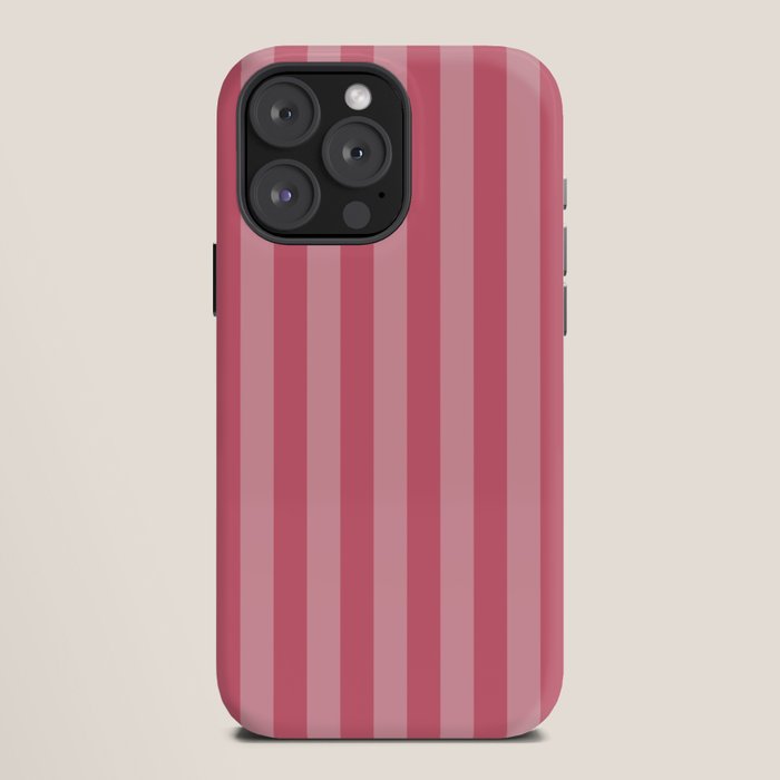 Large Nantucket Red Cabana Tent Stripes iPhone Case Gallery Image 12