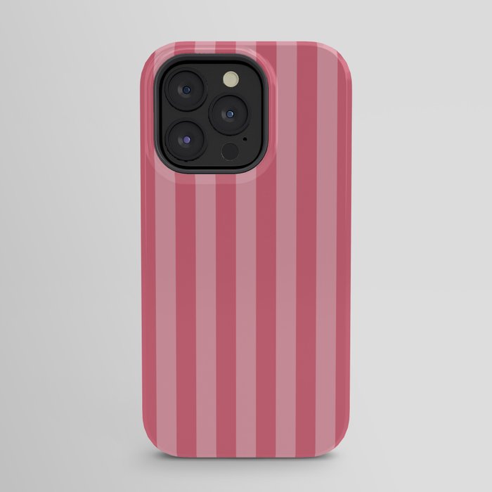 Large Nantucket Red Cabana Tent Stripes iPhone Case Gallery Image 31