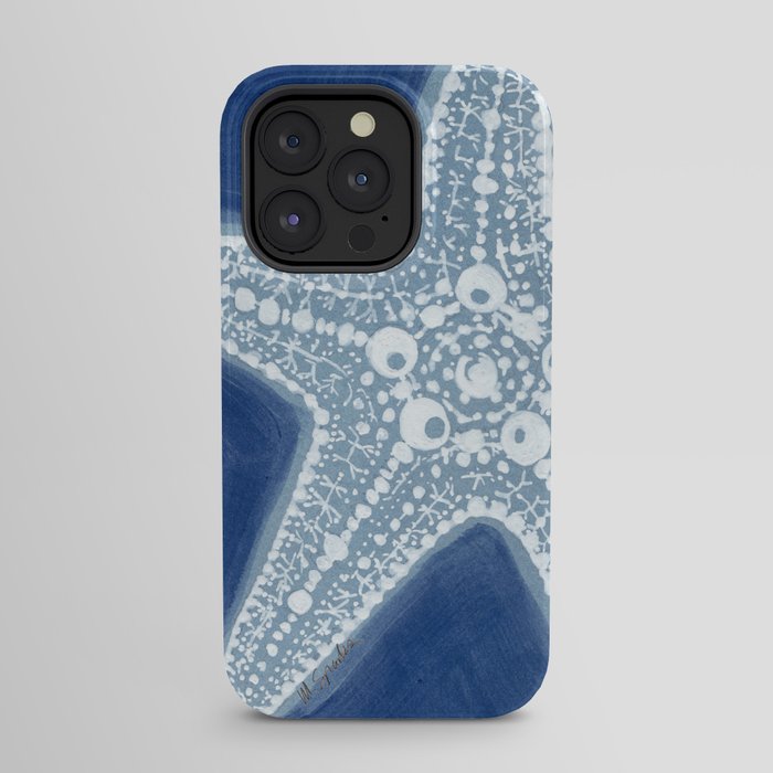 Starfish Blue and White iPhone Case Gallery Image 31