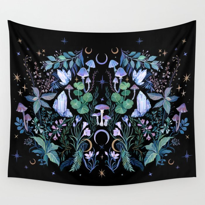 Mystical Garden Wall Tapestry Gallery Image 4