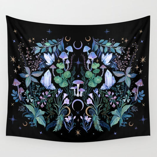Mystical Garden Wall Tapestry Gallery Image 1