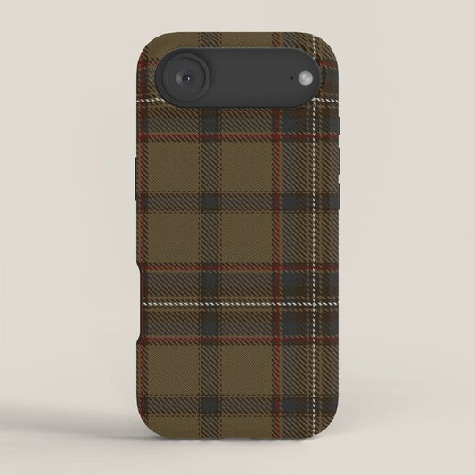 Brown Tartan Plaid Pattern iPhone Case Gallery Image 2