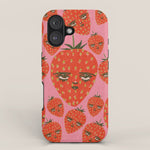Unimpressed Strawberry iPhone Case Gallery Image 1