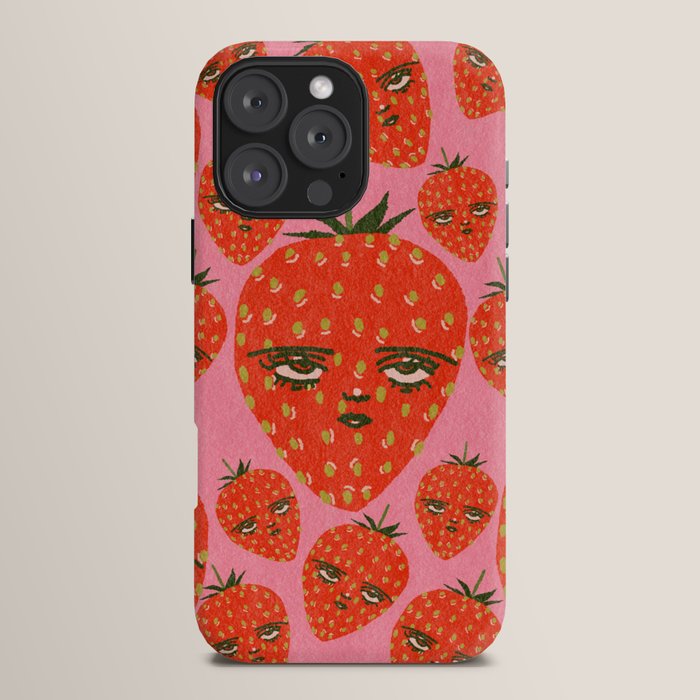 Unimpressed Strawberry iPhone Case Gallery Image 16