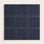 Lines III (Navy) Wood Wall Art Gallery Image 1