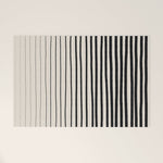 Black Vertical Lines Welcome Mat Gallery Image 1