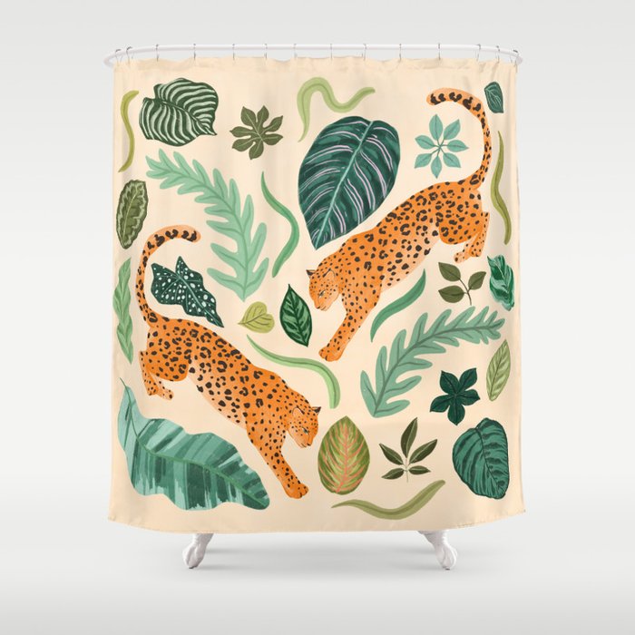 Botanical Garden Shower Curtain Gallery Image 1