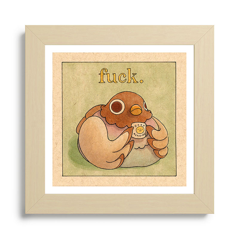 'Fuck' Pigeon 06 Framed Art Print Gallery Image 19