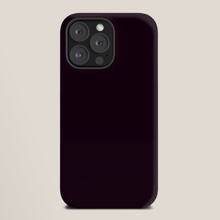 Simply Deep Eggplant Purple iPhone Case Gallery Image 20