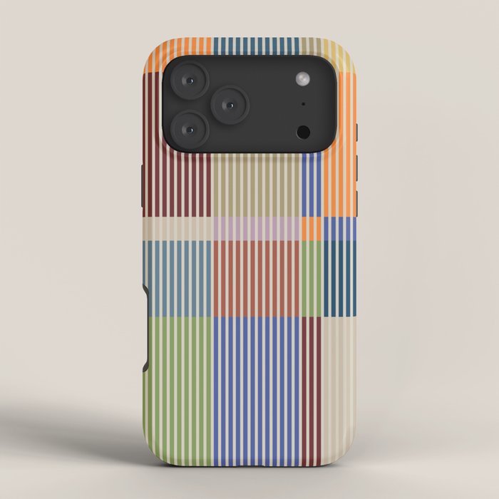 Linear Bauhaus Pattern 3. iPhone Case Gallery Image 4