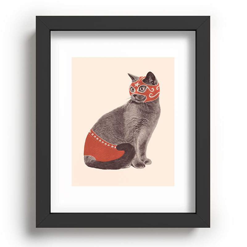 Cat Wrestler Framed Art Print Gallery Image 57