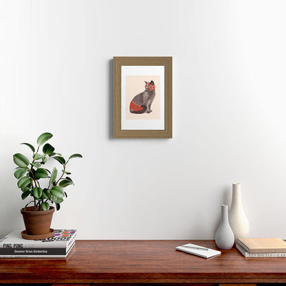 Cat Wrestler Framed Art Print Gallery Image 38