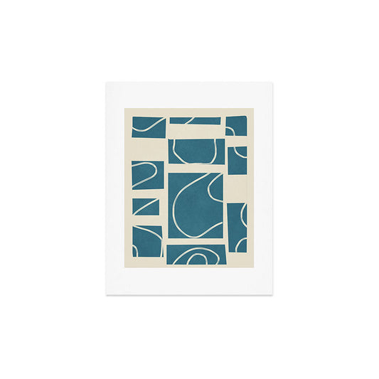 Abstract Pathways 3 Art Print Gallery Image 2