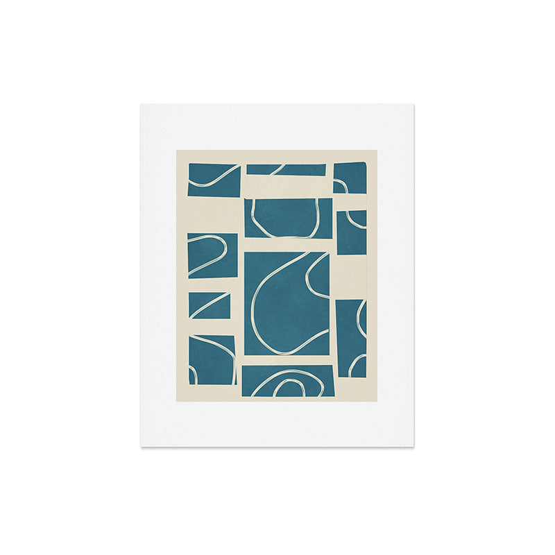 Abstract Pathways 3 Art Print Gallery Image 5