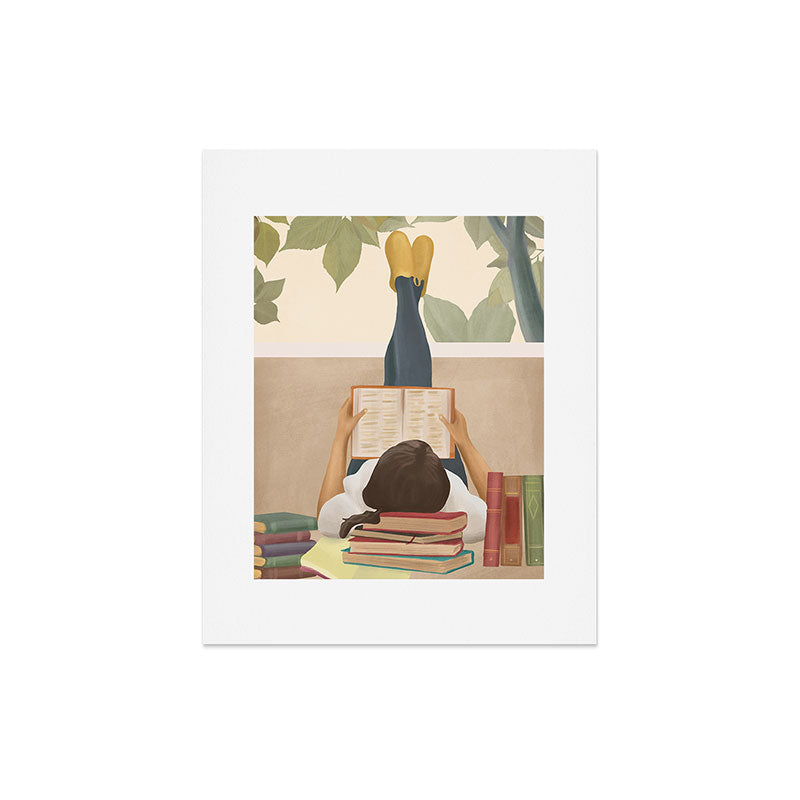 Bookworm Art Print Gallery Image 4