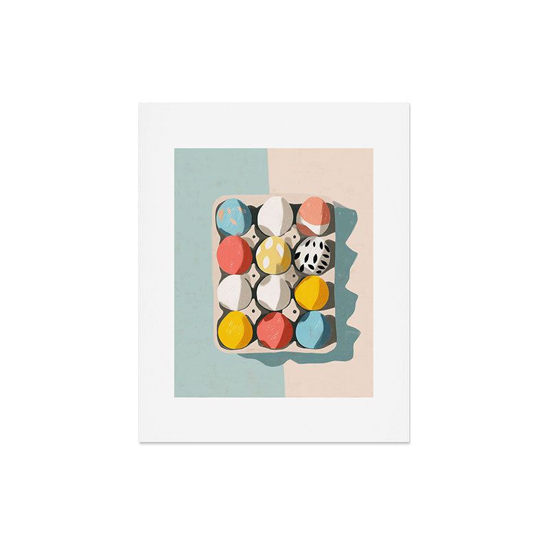 Easter Egg Carton Art Print Gallery Image 4