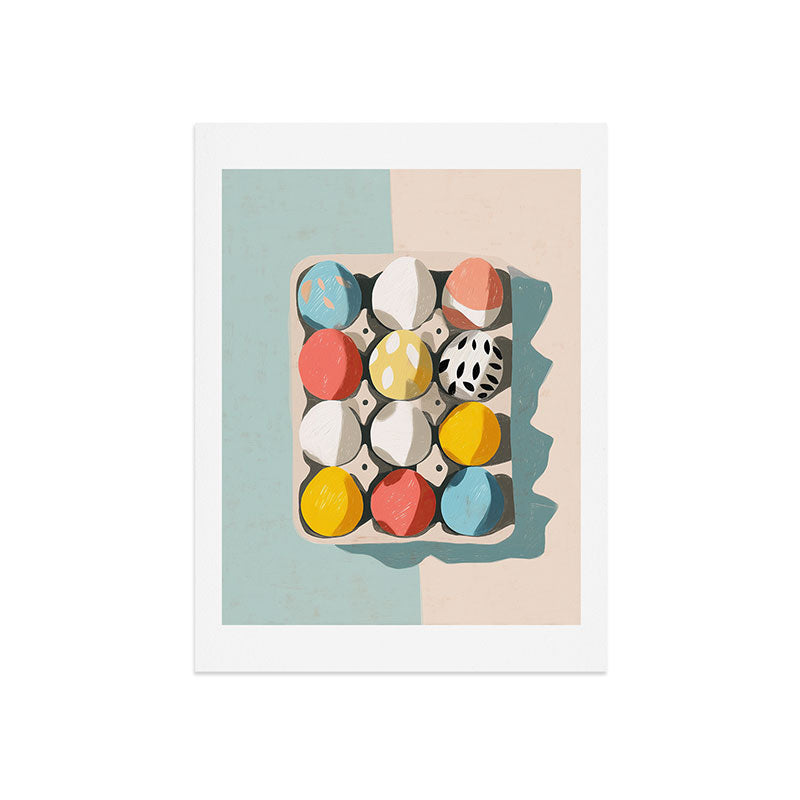 Easter Egg Carton Art Print Gallery Image 7