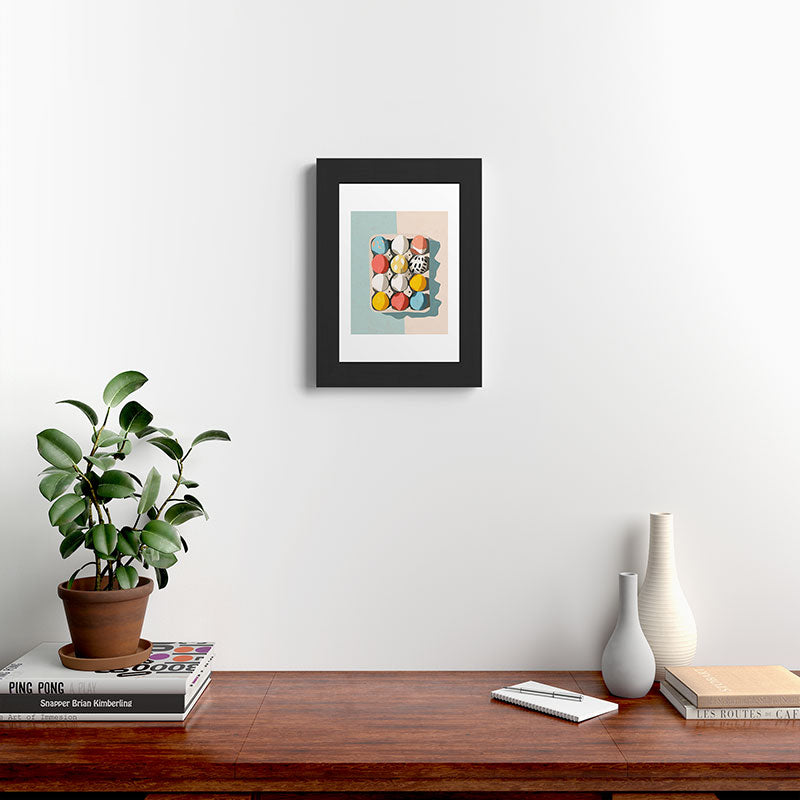 Easter Egg Carton Framed Art Print Gallery Image 31