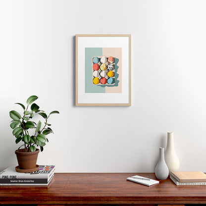 Easter Egg Carton Framed Art Print Gallery Image 19