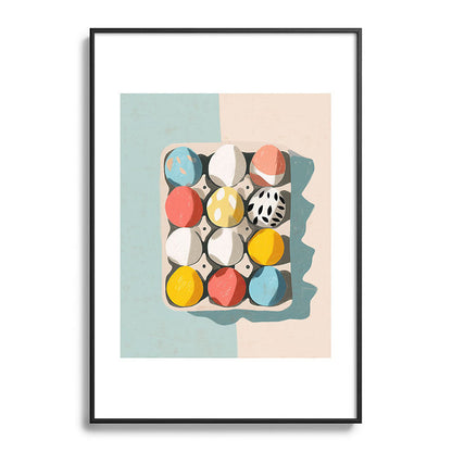 Easter Egg Carton Framed Art Print Gallery Image 83