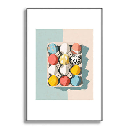 Easter Egg Carton Framed Art Print Gallery Image 86