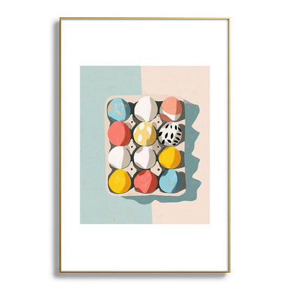 Easter Egg Carton Framed Art Print Gallery Image 93