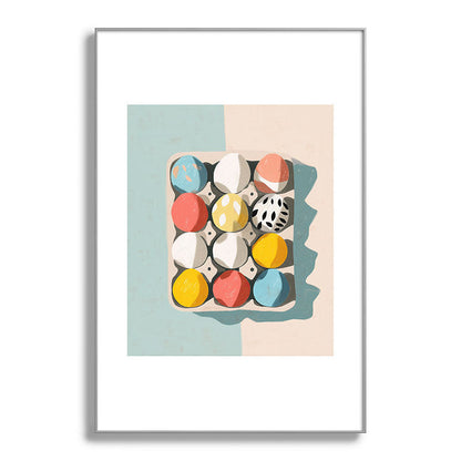 Easter Egg Carton Framed Art Print Gallery Image 100