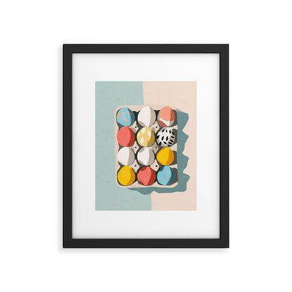 Easter Egg Carton Framed Art Print Gallery Image 5