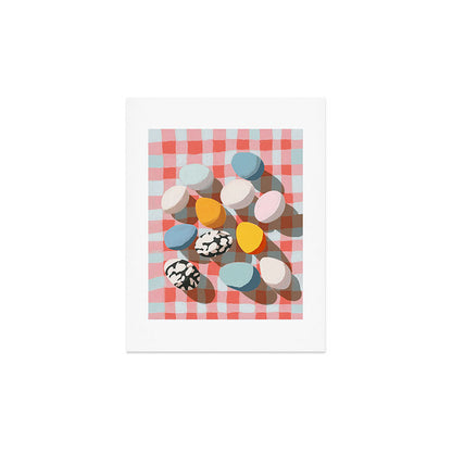 Easter Picnic Eggs Art Print Gallery Image 3