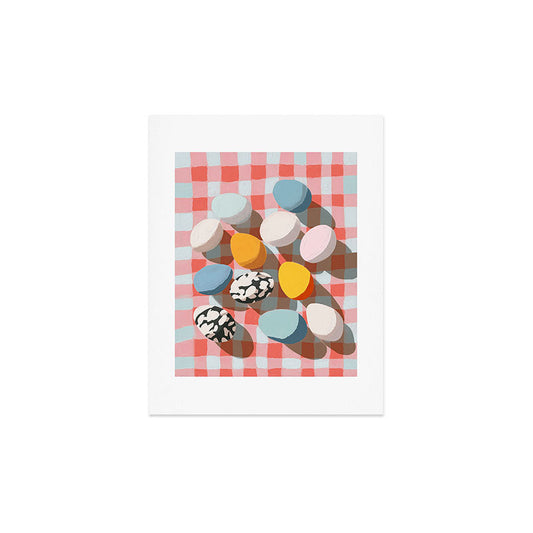 Easter Picnic Eggs Art Print Gallery Image 2