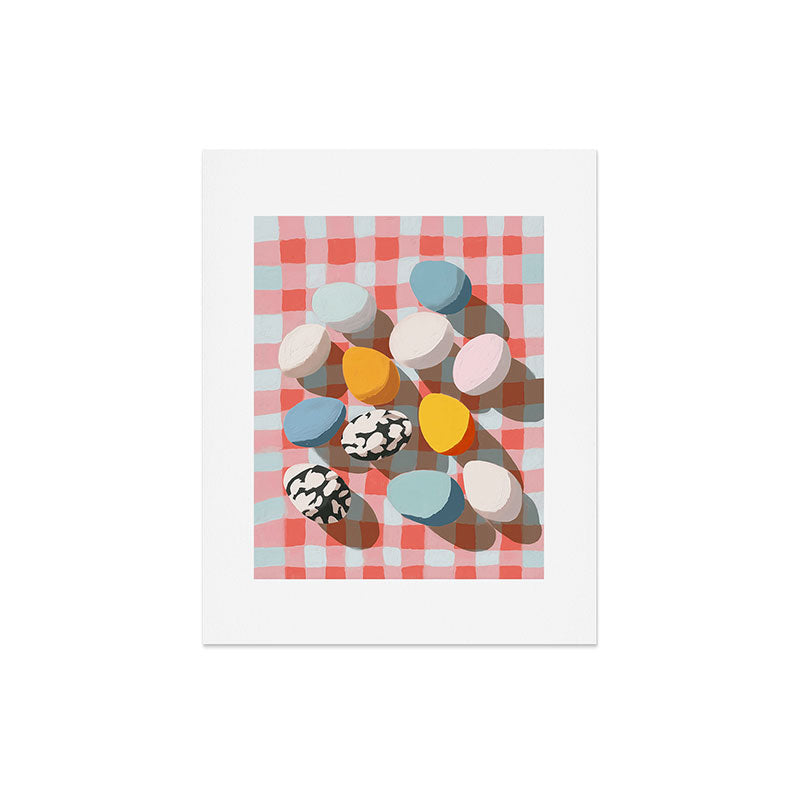 Easter Picnic Eggs Art Print Gallery Image 4