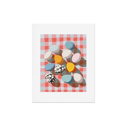 Easter Picnic Eggs Art Print Gallery Image 4