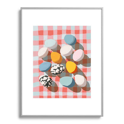 Easter Picnic Eggs Framed Art Print Gallery Image 99