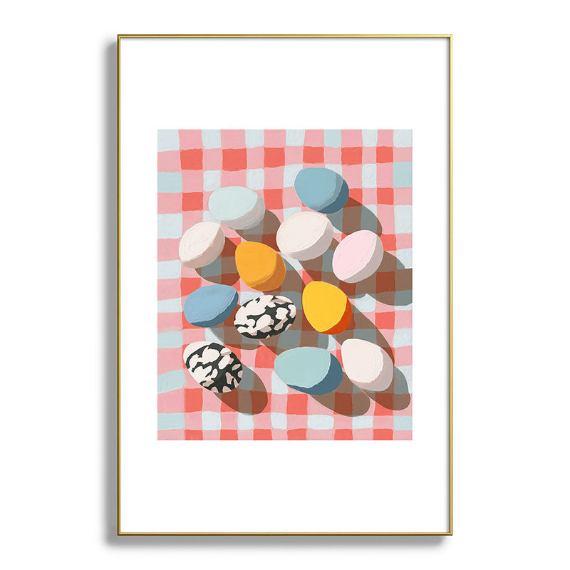 Easter Picnic Eggs Framed Art Print Gallery Image 94