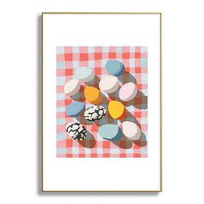 Easter Picnic Eggs Framed Art Print Gallery Image 93