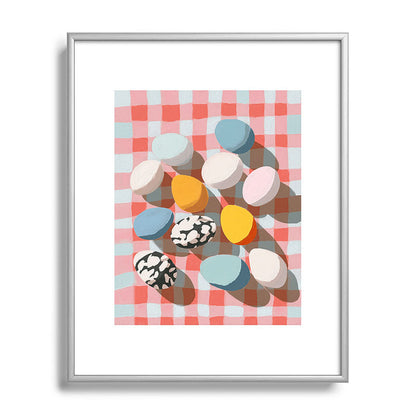 Easter Picnic Eggs Framed Art Print Gallery Image 96