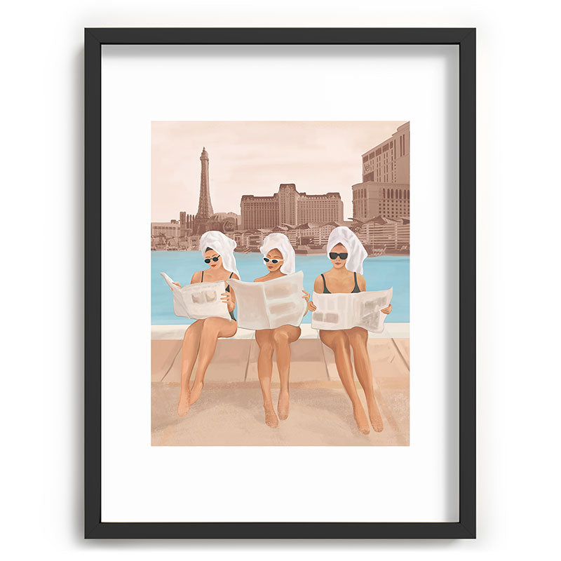 Hotel Morning Framed Art Print Gallery Image 60