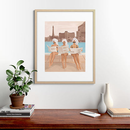 Hotel Morning Framed Art Print Gallery Image 49