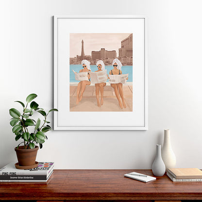 Hotel Morning Framed Art Print Gallery Image 56
