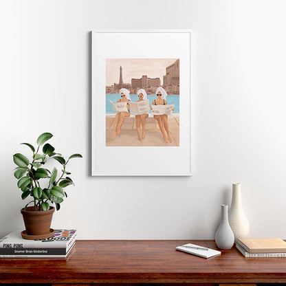 Hotel Morning Framed Art Print Gallery Image 27